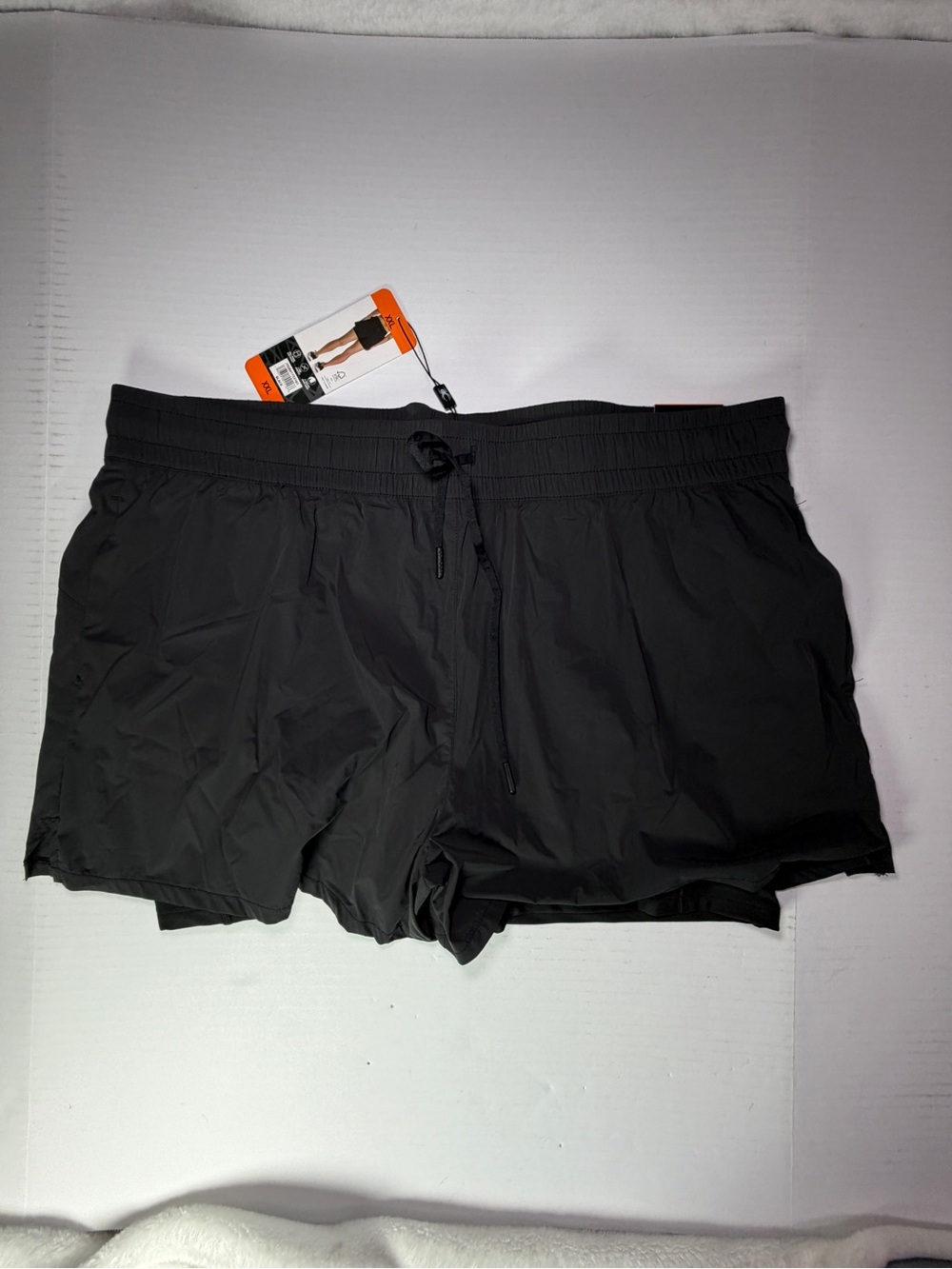 Spyder Black Women's Athletic Shorts with Drawstring